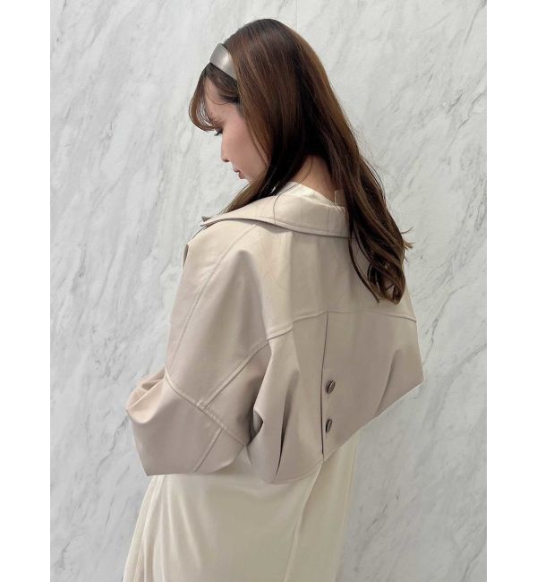 dazzlin「ショートカーブライダースジャケット」|ライダースジャケット|