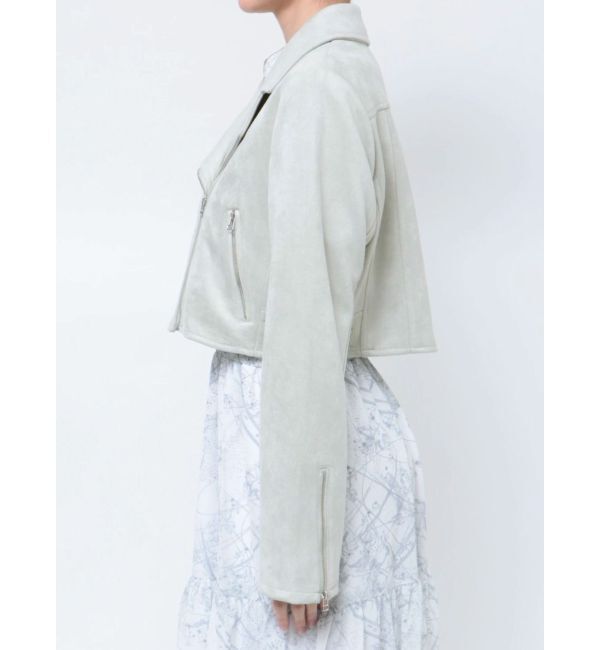 dazzlin「パステルコンパクトライダースジャケット」|ライダースジャケット|