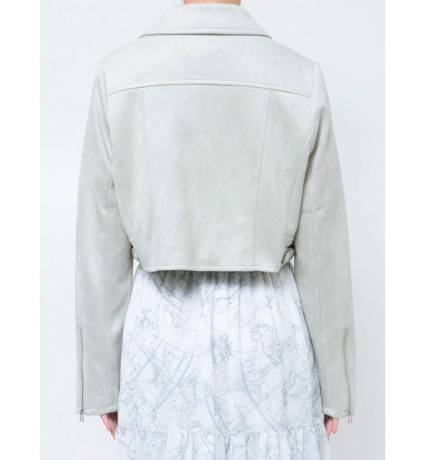 dazzlin「パステルコンパクトライダースジャケット」|ライダースジャケット|