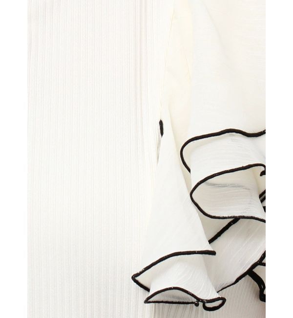 dazzlin「フロントホックフリルトップス」|Tシャツ・カットソー|