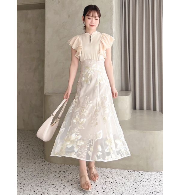 dazzlin「フロントホックフリルトップス」|Tシャツ・カットソー|