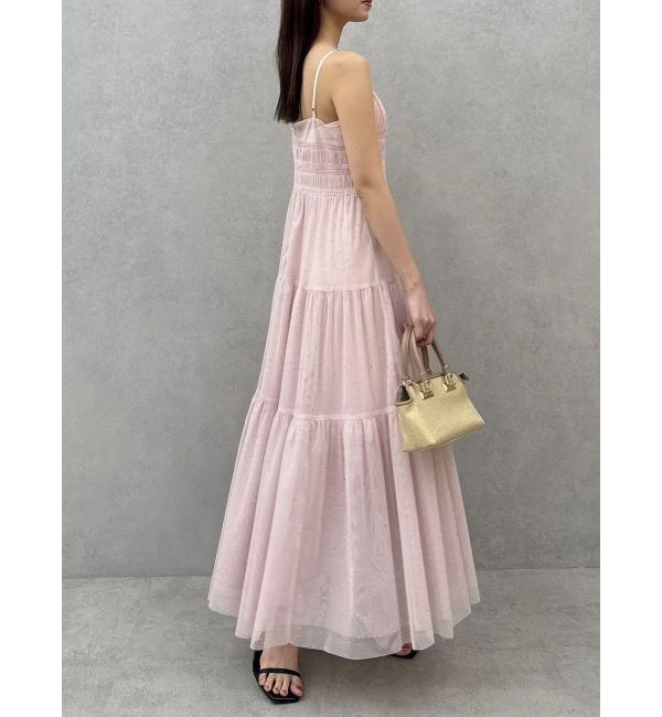 dazzlin「オーロラストーンチュールワンピース」|ワンピース|