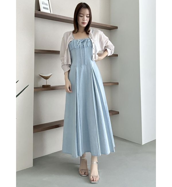 dazzlin「スイッチングステッチジャンスカ」|ワンピース|