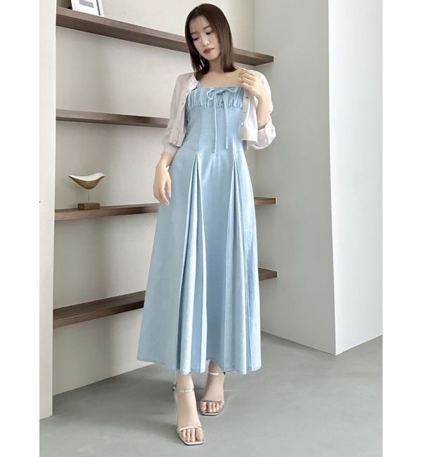 dazzlin「スイッチングステッチジャンスカ」|ワンピース|