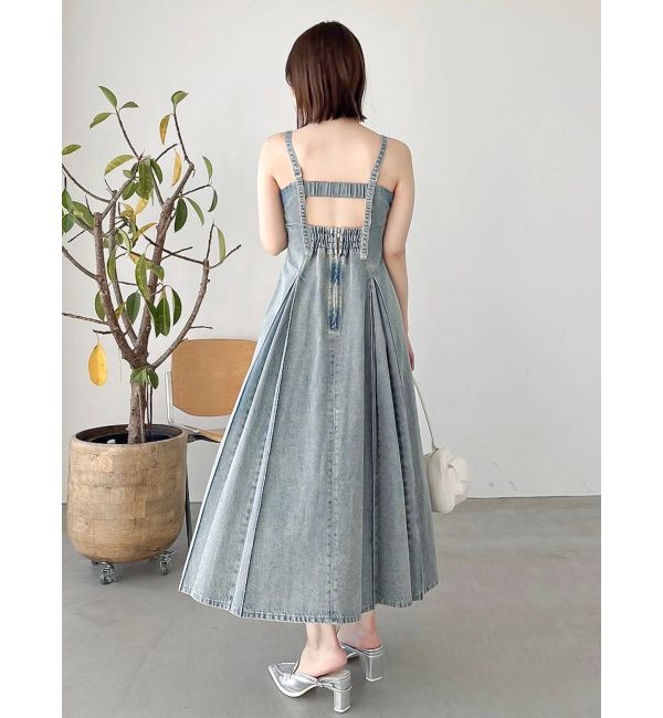 dazzlin「スイッチングステッチジャンスカ」|ワンピース|