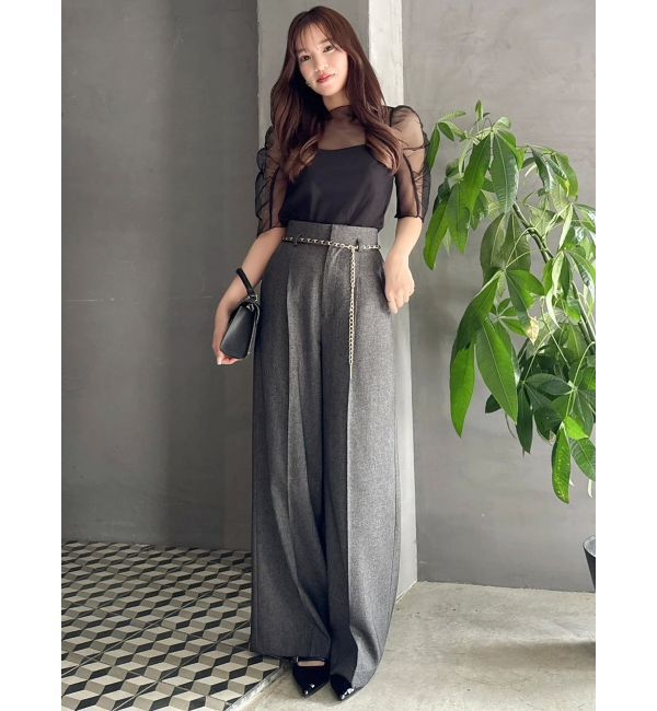 dazzlin「バリエーションワイドパンツ」|その他|