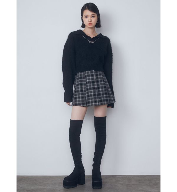 EMODA「スクエアフィットロングブーツ」|その他|