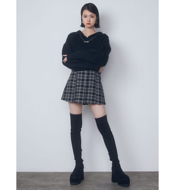 EMODA「スクエアフィットロングブーツ」|その他|