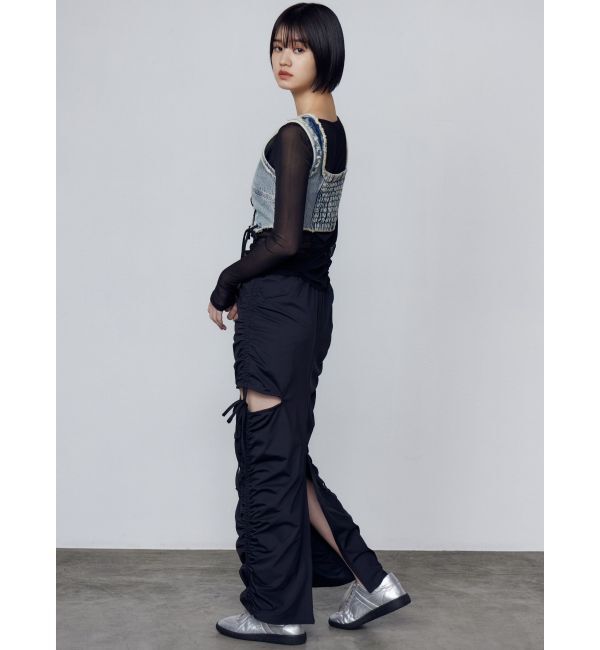 EMODA「チョーカーリボンシアートップ」|Tシャツ・カットソー|