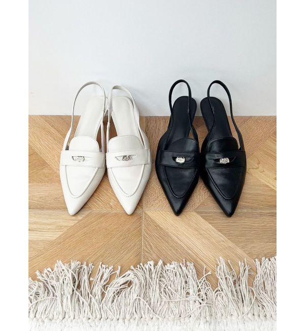 MERCURYDUO「コインローファーミュール」|パンプス|