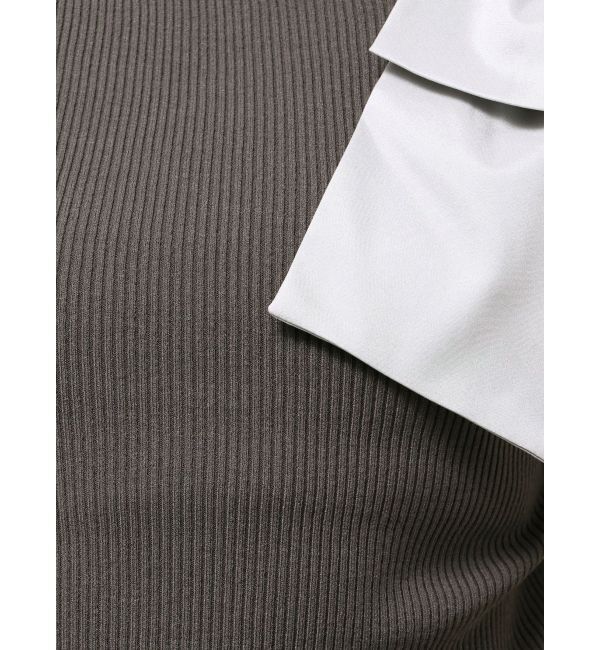 MERCURYDUO「【追加生産】BIGリボン付きニットトップス」|ニット・セーター|