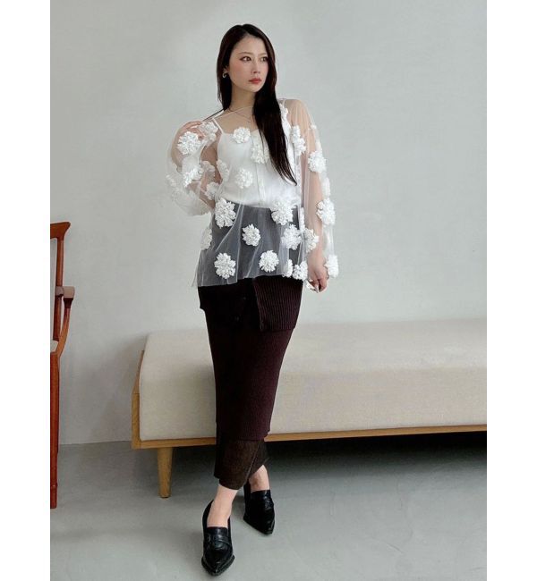 MERCURYDUO「【OUNNOUN】マルチWAYレイヤードスカート」|スカート|