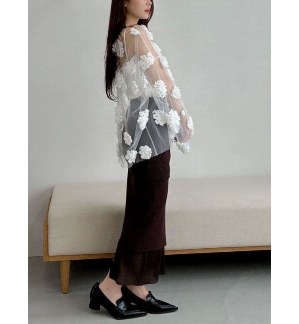 MERCURYDUO「【OUNNOUN】マルチWAYレイヤードスカート」|スカート|