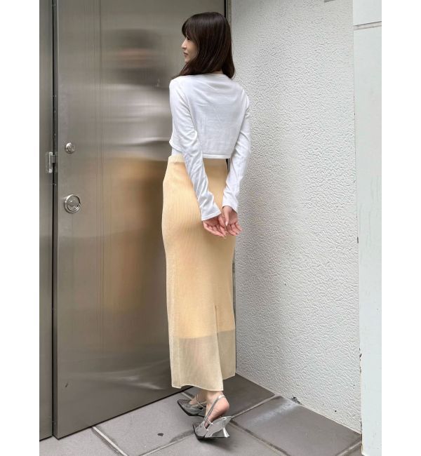 MERCURYDUO「【OUNNOUN】マルチWAYレイヤードスカート」|スカート|