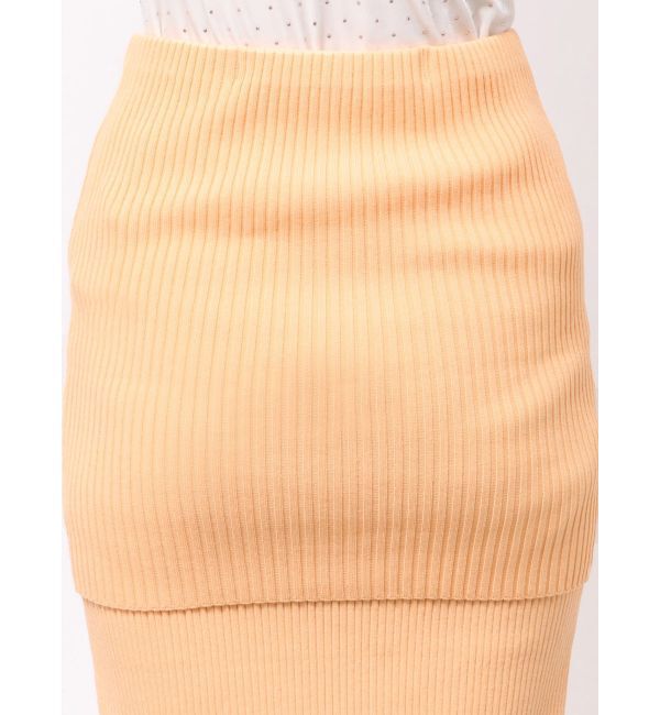 MERCURYDUO「【OUNNOUN】マルチWAYレイヤードスカート」|スカート|