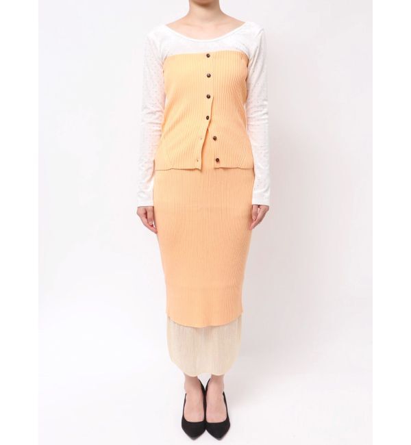 MERCURYDUO「【OUNNOUN】マルチWAYレイヤードスカート」|スカート|