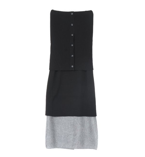 MERCURYDUO「【OUNNOUN】マルチWAYレイヤードスカート」|スカート|