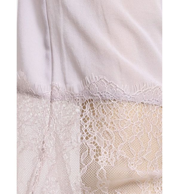MERCURYDUO「ポイントレースボウタイブラウス」|シャツ・ブラウス|