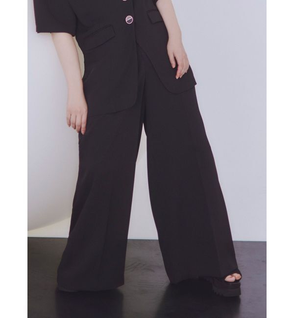 MURUA「ハイウエストセンタープレスパンツ」|その他|