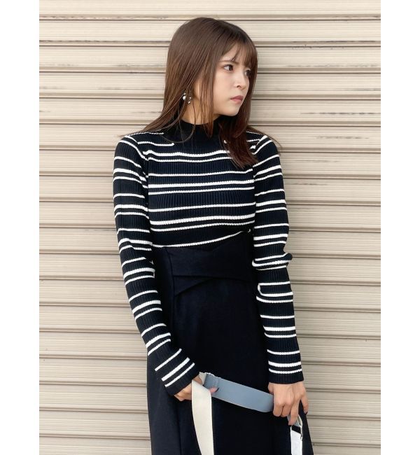 MURUA「クロップトメランジニット」|ニット・セーター|