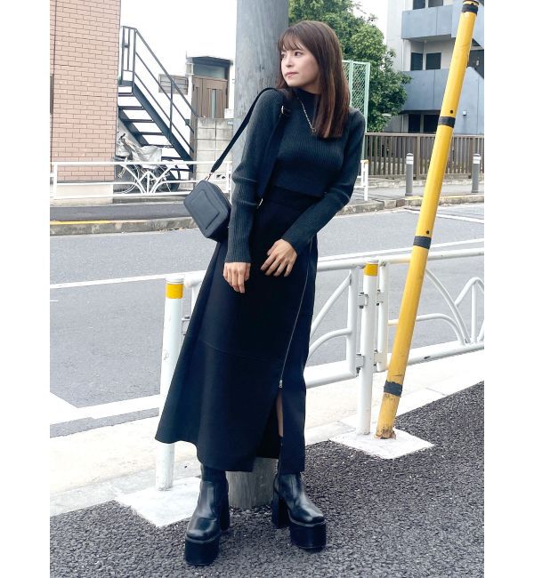 MURUA「クロップトメランジニット」|ニット・セーター|