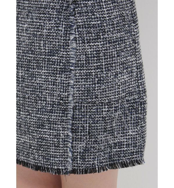 MURUA「フリンジミニジャンパースカート」|ワンピース|