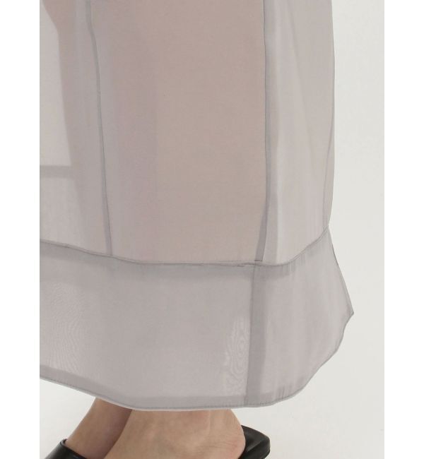 MURUA「ウエストフラップシアーレイヤードスカート」|スカート|