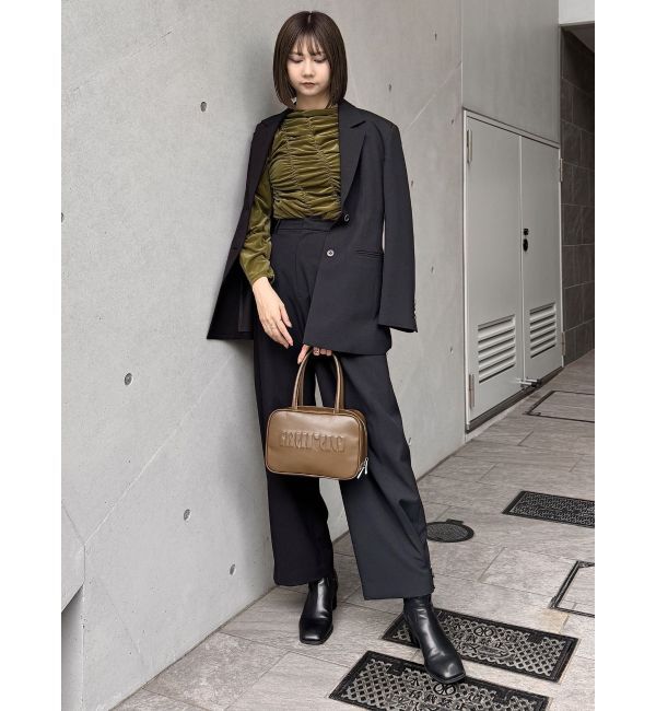 MURUA「シェイプウエストオーバージャケット」|テーラードジャケット|