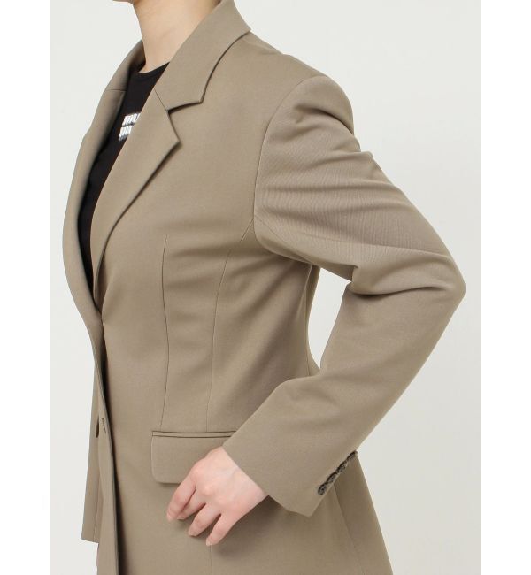 MURUA「シェイプウエストオーバージャケット」|テーラードジャケット|