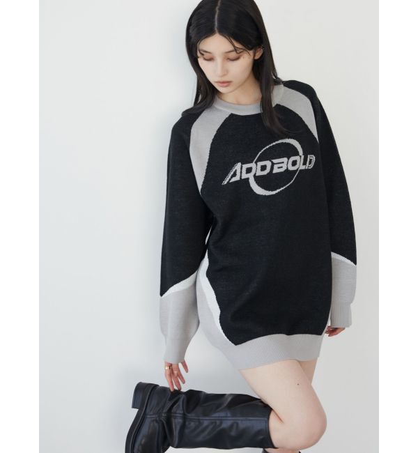 MURUA「レーサージャカードニットワンピース」|ワンピース|