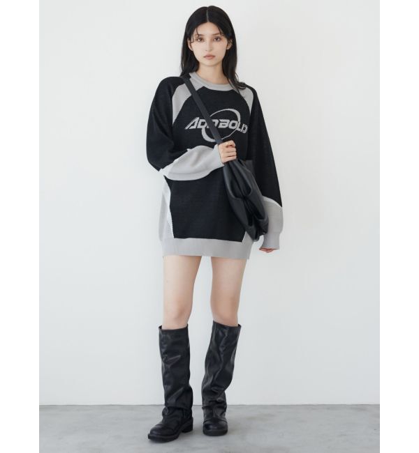 MURUA「レーサージャカードニットワンピース」|ワンピース|