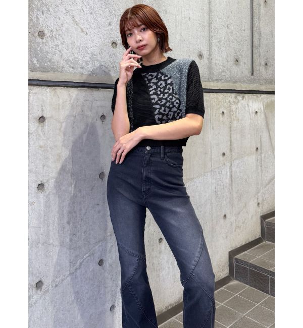 MURUA「スウィッチングスタッズデニム」|デニム|