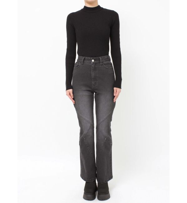 MURUA「スウィッチングスタッズデニム」|デニム|