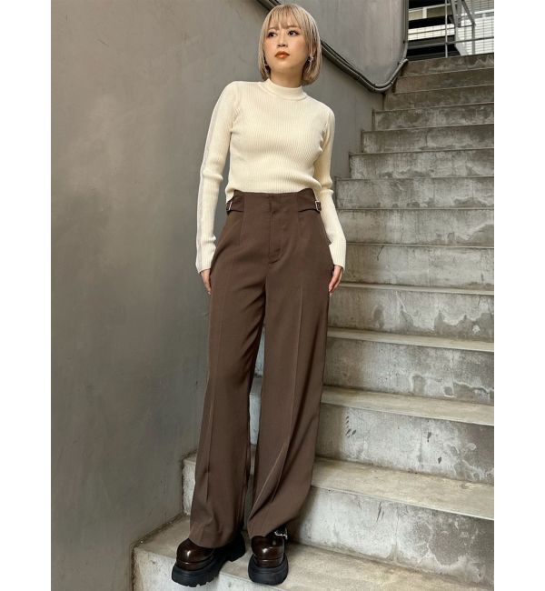 MURUA「サイドベルトパンツ【セットアップ着用可】」|その他|