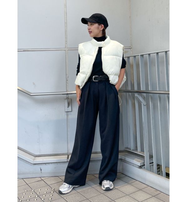 Ungrid「中綿ショートベスト」|ダウンベスト・ベスト|