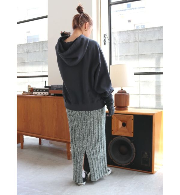 Ungrid「メランジリブニットスカート」|スカート|