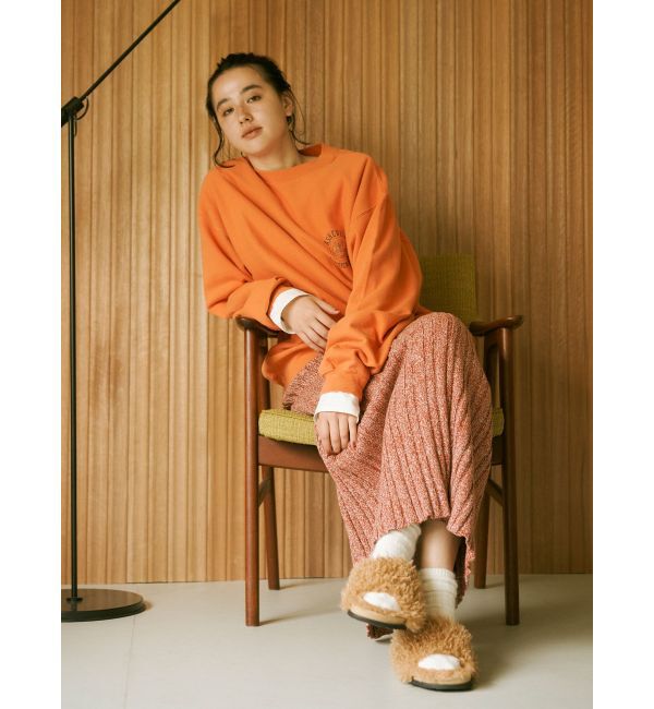 Ungrid「メランジリブニットスカート」|スカート|