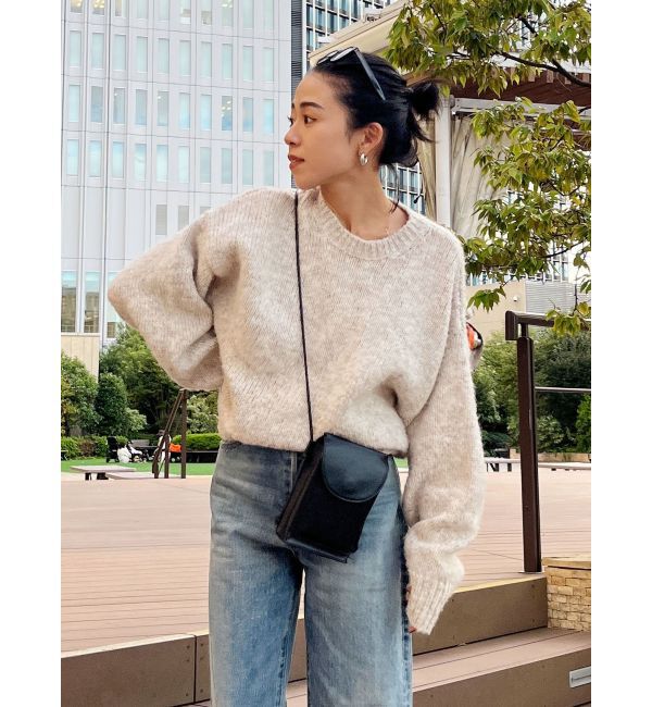 Ungrid「カラーモヘア混ルーズニット」|ニット・セーター|