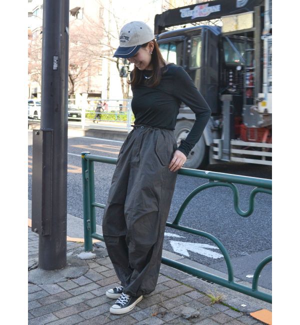 Ungrid「サイドオープンロングスリーブTee」|Tシャツ・カットソー|