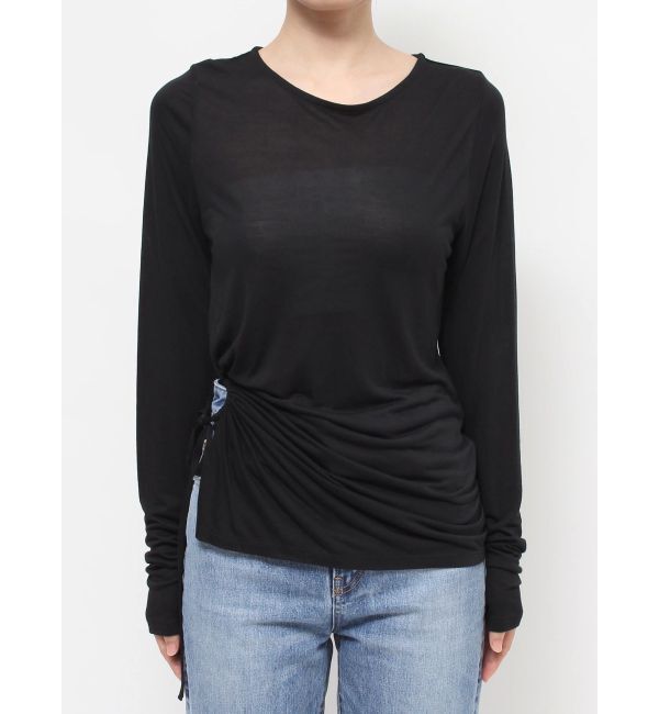 Ungrid「サイドオープンロングスリーブTee」|Tシャツ・カットソー|