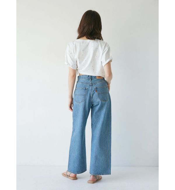 Ungrid「ビジューデザインルーズデニム」|デニム|