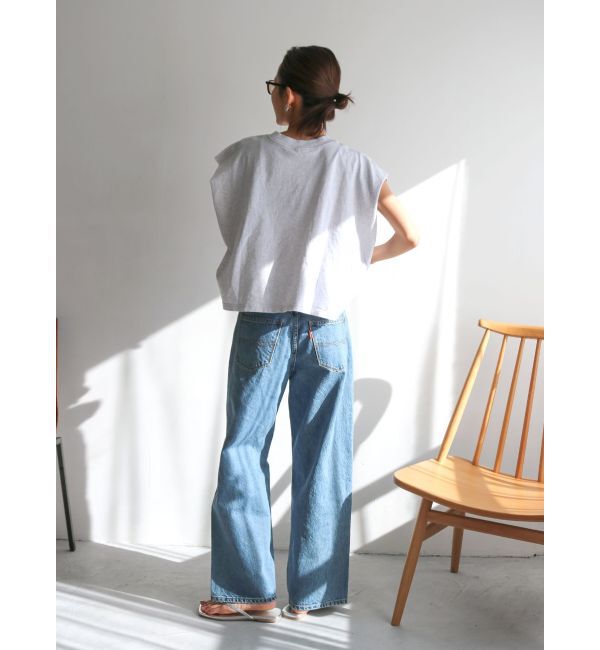 Ungrid「ビジューデザインルーズデニム」|デニム|