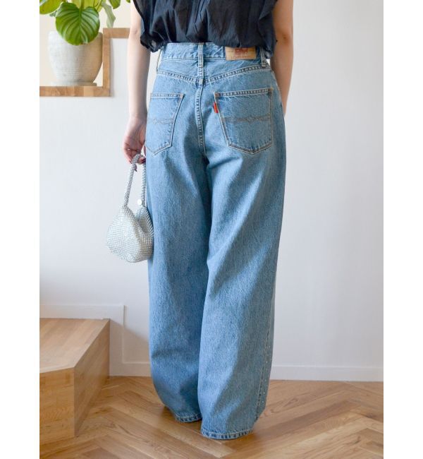 Ungrid「ビジューデザインルーズデニム」|デニム|