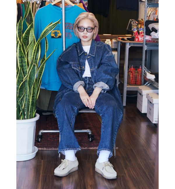 Ungrid「ビッグシルエットデニムジャケット」|デニムジャケット|