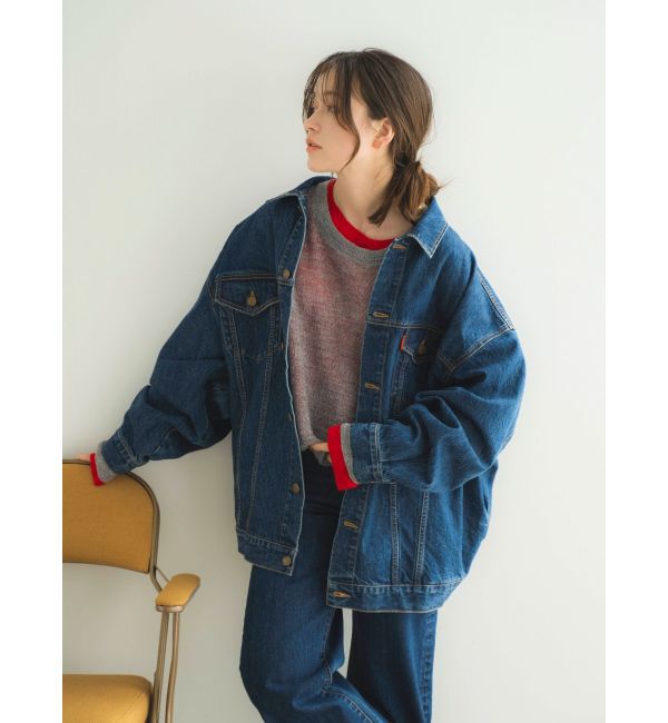 Ungrid「ビッグシルエットデニムジャケット」|デニムジャケット|