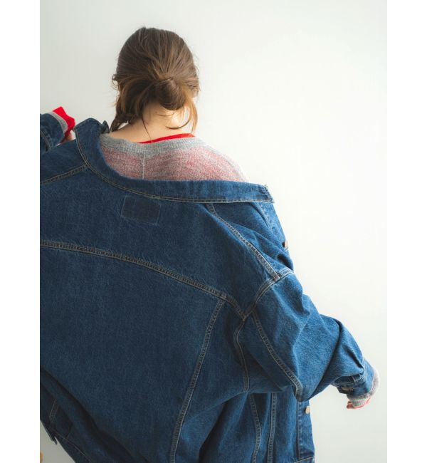 Ungrid「ビッグシルエットデニムジャケット」|デニムジャケット|