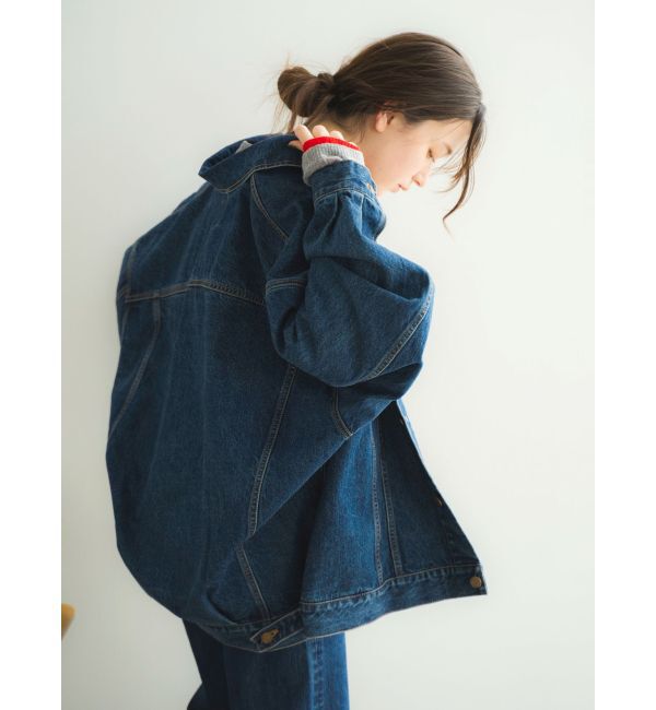 Ungrid「ビッグシルエットデニムジャケット」|デニムジャケット|
