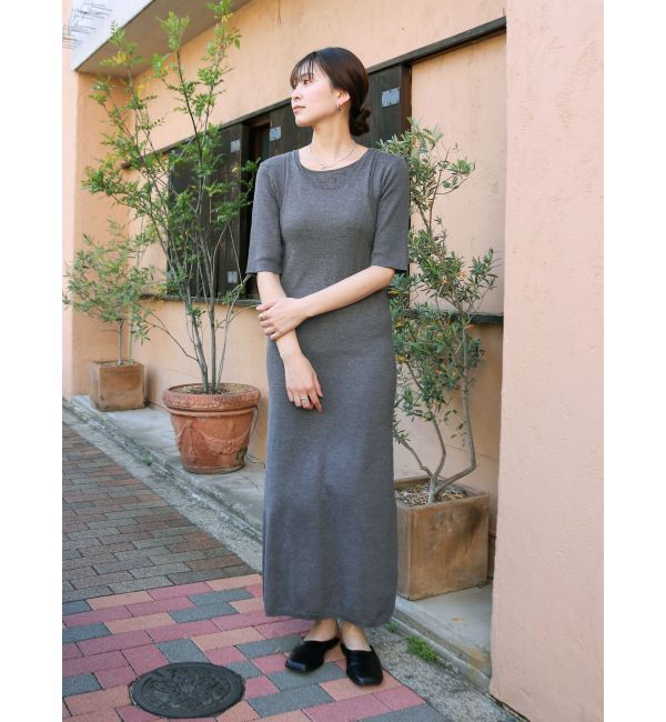 Ungrid「レイヤードニットワンピース」|ワンピース|