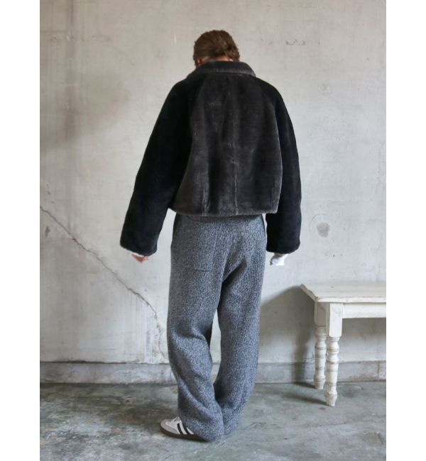 Ungrid「メランジニットルーズパンツ」|その他|