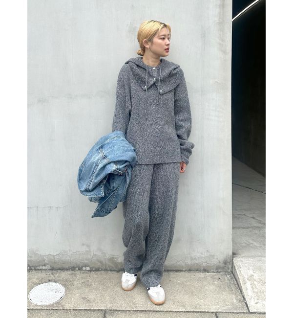 Ungrid「メランジニットルーズパンツ」|その他|